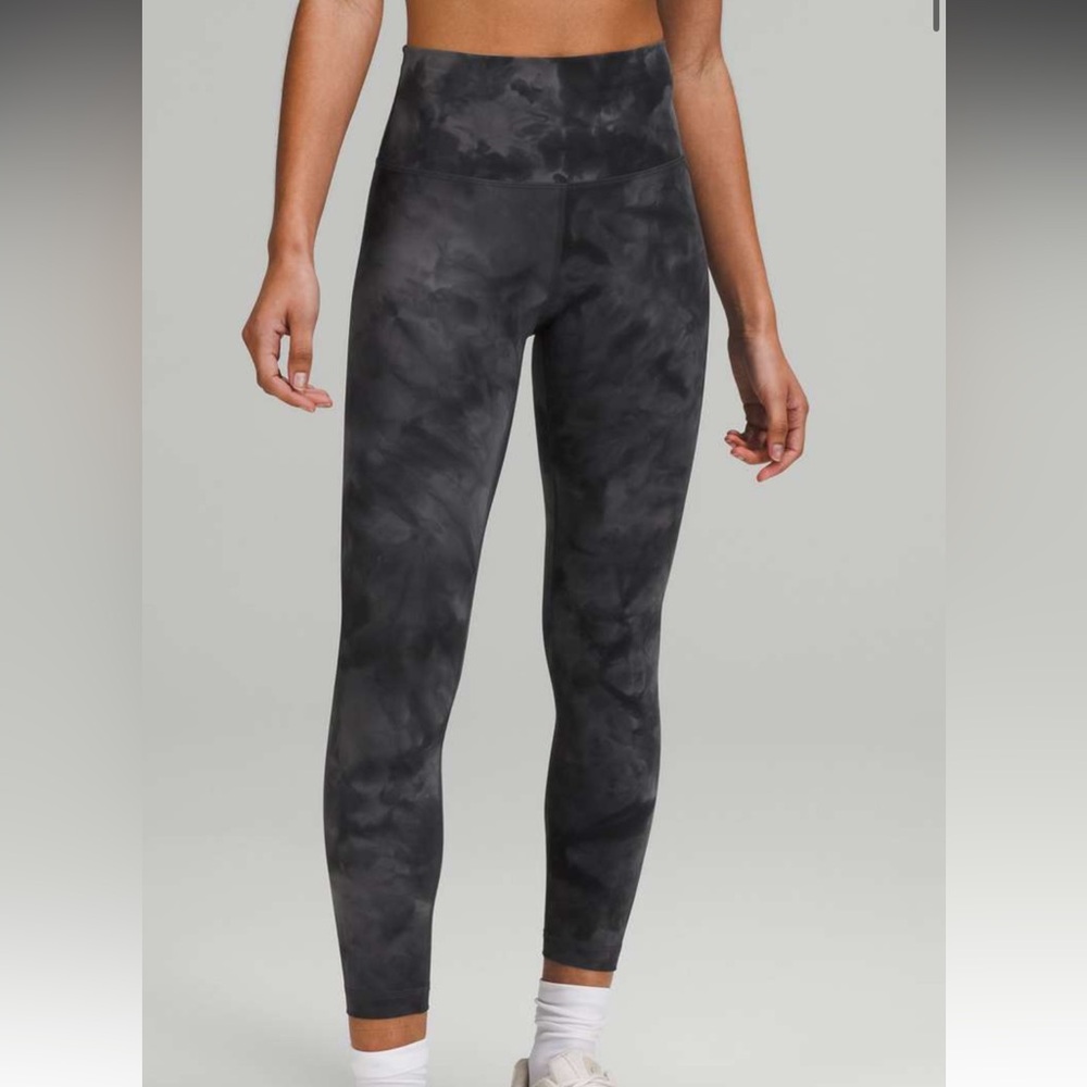 lululemon wunder train diamond dye 25”